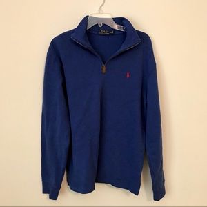 Classic NWOT Polo Quarter Zip Sweater